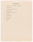 Binder containing production notes and set sketches for Everything
