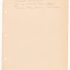 Binder containing production notes and set sketches for Everything