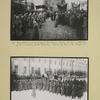 Red soldiers parading through Red Square…;  Red Army cadets of the " First Moscow Officers Training School."