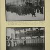 Red Army cadets parading by their training school, in Moscow…;  A group of cadets of the "First Moscow Officers training School of the Workers' and Peasants' Red Army."