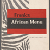 Frank's African Menu