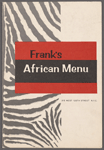 Frank's African Menu