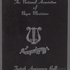 National Association of Negro Musicians Fortieth Anniversary Ball