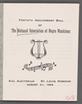 National Association of Negro Musicians Fortieth Anniversary Ball
