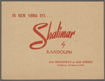 Shalimar Souvenir Photo Holder