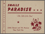 Smalls Paradise Souvenir Photo Holder
