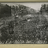 Seeing the communists off to the Polish front in June, 1920.