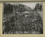 Seeing the communists off to the Polish front in June, 1920.