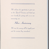 Club 55 of New York Inc. Silver Anniversary Dinner