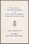 Banquet to Celebrate the 125th Anniversary of the Diocese of Nassau and the Bahamas including the Turks and Caicos Islands