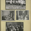 A playground of the Commissarist for Education.; Children on kitchen duty; Children at breakfast; Children at breakfast.
