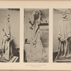 Clay sketches for the Calais monument