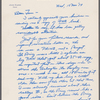 Letter to Tom Wolfe from John Glenn