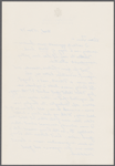 Letter to Tom Wolfe from John Glenn