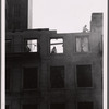 Demolition of a building, New York CIty