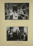 The literary car in the propaganda train "Lenin"; Dramatic class.