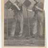 Publicity photograph of Vaudeville performers John Kelly and Thomas J. Ryan as published in unknown periodical