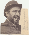 Publicity photograph of Vaudeville performer Dan McAvoy as published in unknown periodical