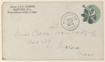 Trowbridge, Clara, ALS to. Dec. 20, 1881. 