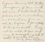 [unknown correspondent], ALS fragment to. [n.d.].