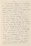 Warner, Charles Dudley. The Truth about Virginia. MS draft, undated, unsigned. [NY Jun.-Jul. '98]