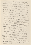 Warner, Charles Dudley. The Truth about Virginia. MS draft, undated, unsigned. [NY Jun.-Jul. '98]