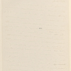 Warner, Charles Dudley. The Truth about Virginia. MS draft, undated, unsigned. [NY Jun.-Jul. '98]