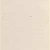 Warner, Charles Dudley. The Truth about Virginia. MS draft, undated, unsigned. [NY Jun.-Jul. '98]