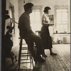 Richard Miller and Grace Hartigan at Tiber Press