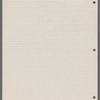 Production notes including script fragments, song lyrics, and sheet music from Everything