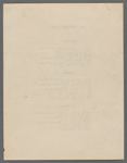 Production notes including script fragments, song lyrics, and sheet music from Everything