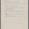 Production notes including script fragments and song lyrics from Everything
