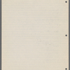 Production notes including script fragments and song lyrics from Everything