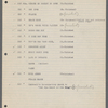 Production notes including script fragments and song lyrics from Everything