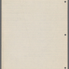 Production notes including script fragments and song lyrics from Everything