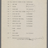 Production notes including script fragments and song lyrics from Everything