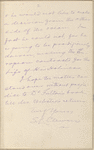 Hall, [Frederick J.], ALS to. Jul. 12, 1886.