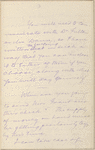 Hall, [Frederick J.], ALS to. Jul. 12, 1886.