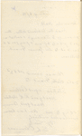 Hall, [Frederick J.], ALS to. Aug. 6, 1886.