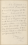 Hall, [Frederick J.], ALS to. Aug. 6, 1886.