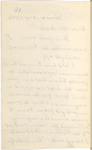 Hall, [Frederick J.], ALS to. Aug. 17, 1886.
