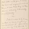 Hall, [Frederick J.], ALS to. Aug. 19, 1886.