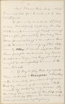 Hall, [Frederick J.], ALS to. Jul. 15, 1887.