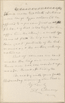 Hall, [Frederick J.], ALS to. Sep. 8, 1887.