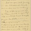 Hall, [Frederick J.], ALS to. Oct. 15, 1890.