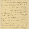 Hall, [Frederick J.], ALS to. Oct. 15, 1890.