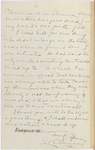 Hall, [Frederick J.], ALS to. Nov. 30, 1890.