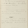 Hall, [Frederick J.], ALS to. Apr. 3, 1891.