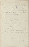 Hall, [Frederick J.], ALS to. Apr. 3, 1891.