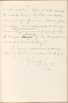 Hall, [Frederick J.], ALS to. Apr. 14, 1891.